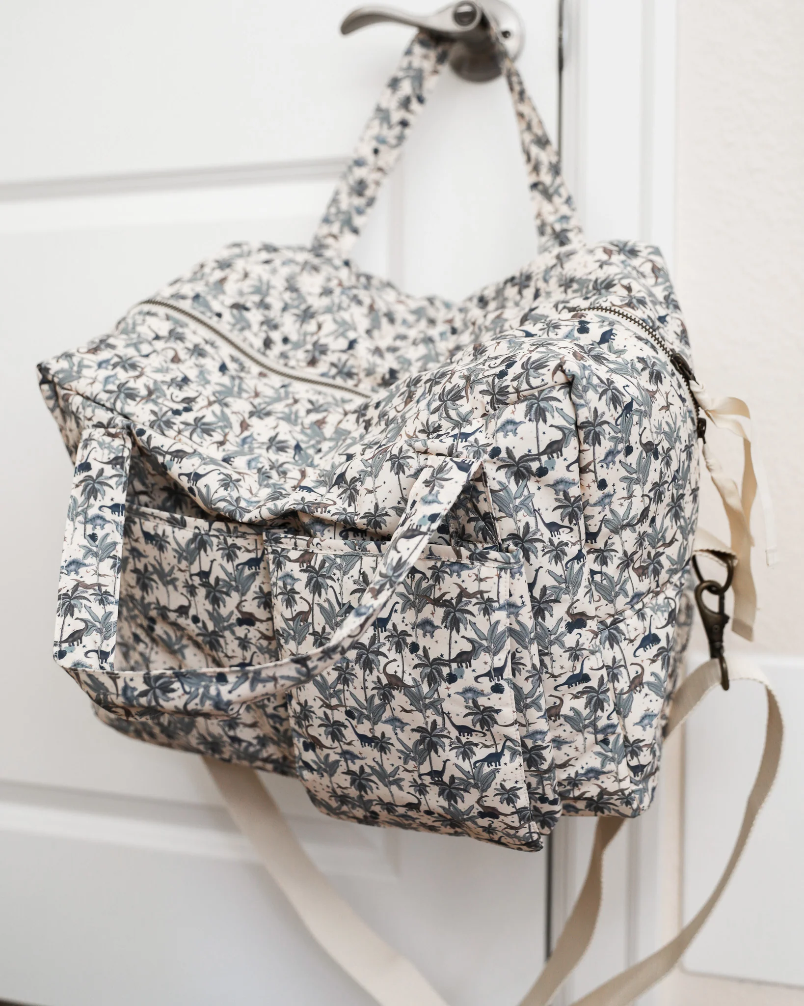 ALL YOU NEED Diaper Bag - Dino Blue - Image 2