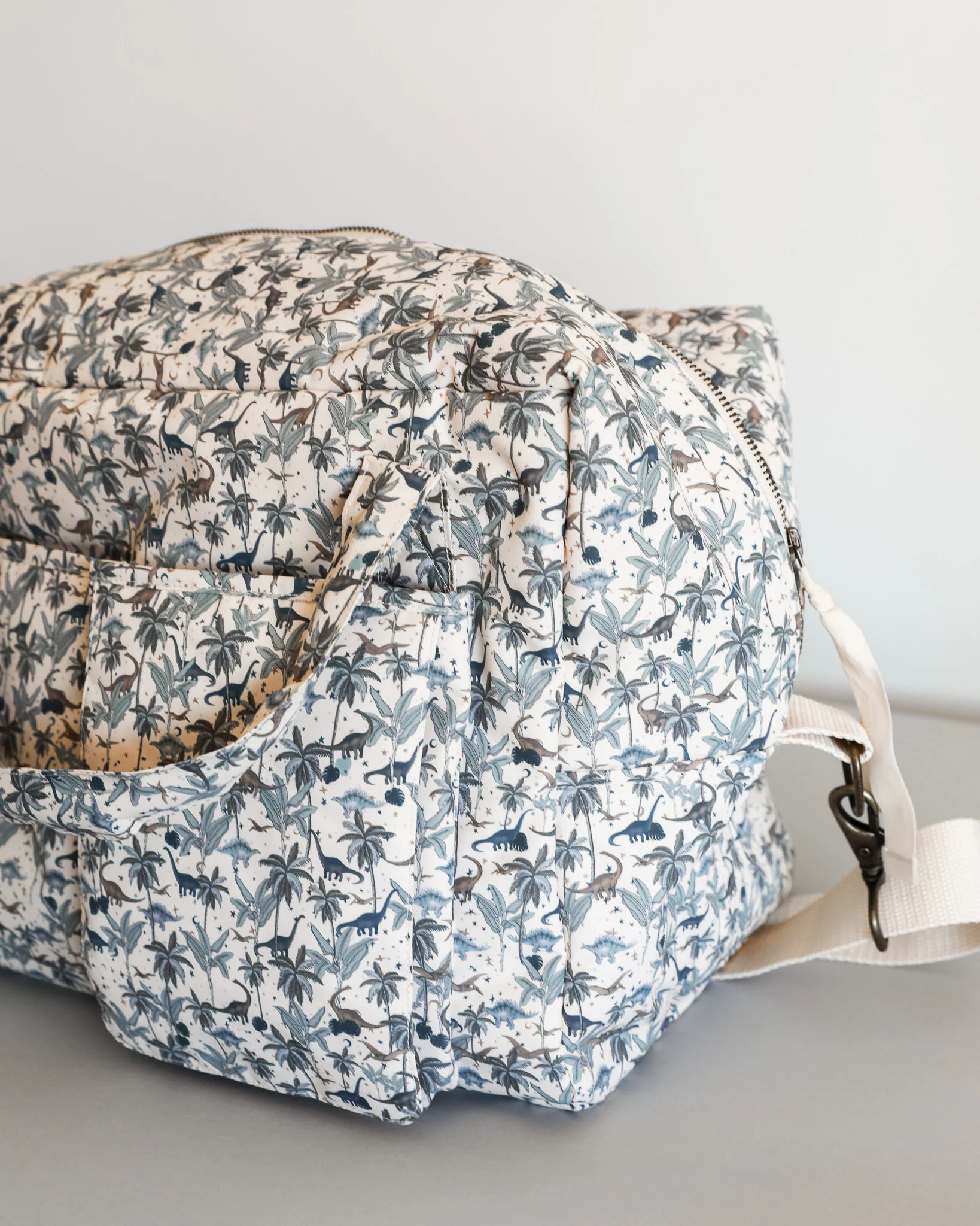 ALL YOU NEED Diaper Bag - Dino Blue - Image 7