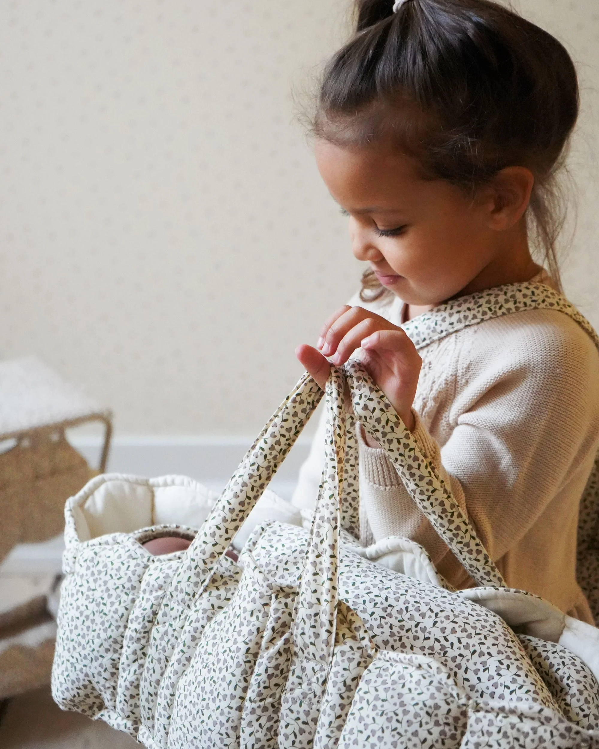 Baby Doll Basket - Milk Tank Beige - Image 2