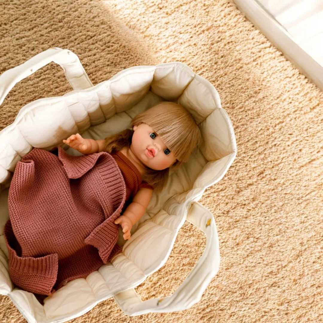 Konges Sloejd | Doll Bassinet - Lemon - Image 5