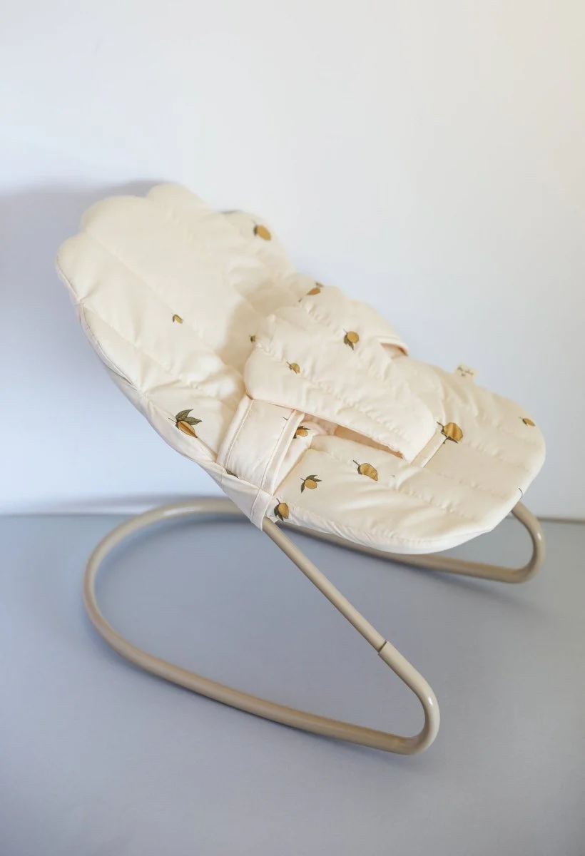 Konges Sloejd | Baby Doll Bouncer - Lemon - Image 2