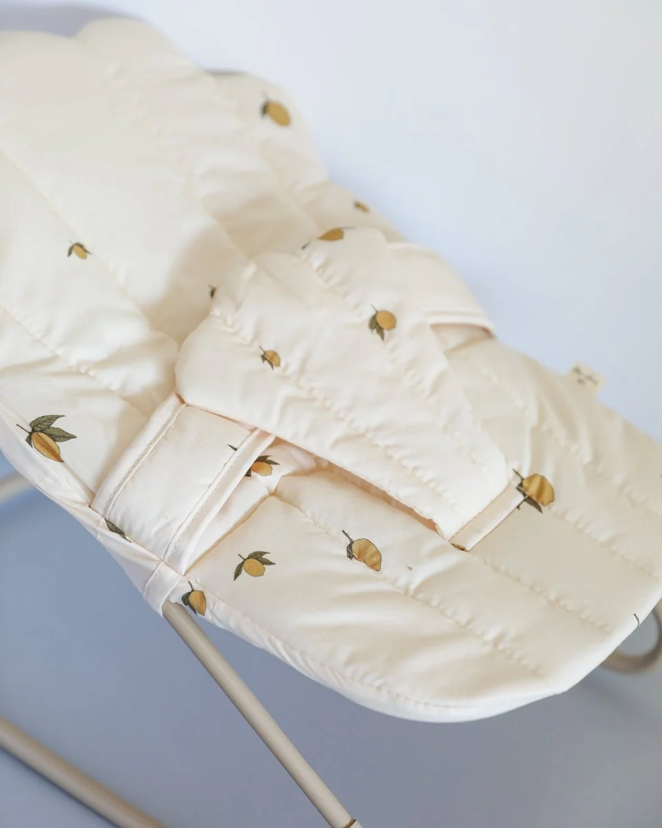 Konges Sloejd | Baby Doll Bouncer - Lemon - Image 4
