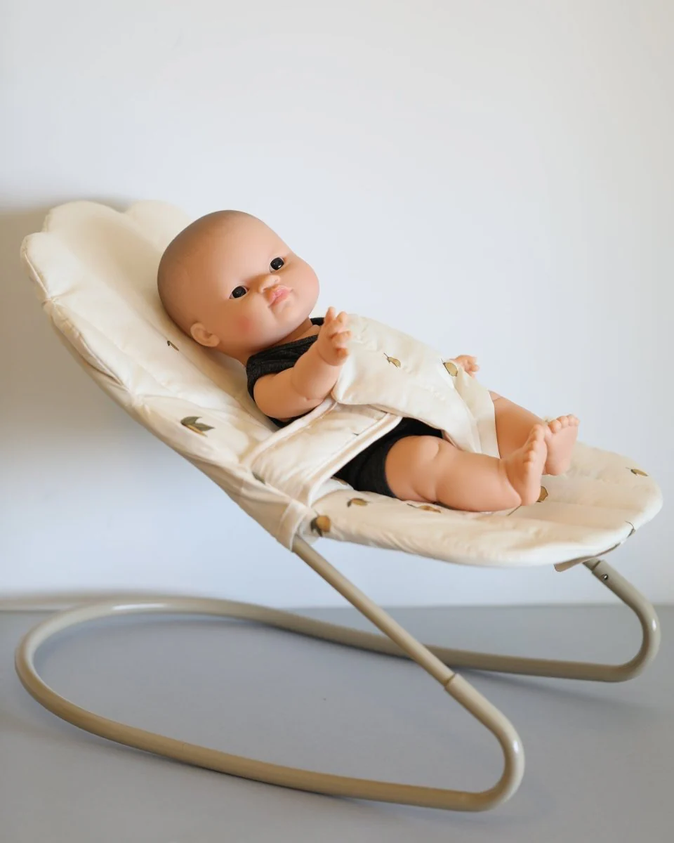 Konges Sloejd | Baby Doll Bouncer - Lemon - Image 5
