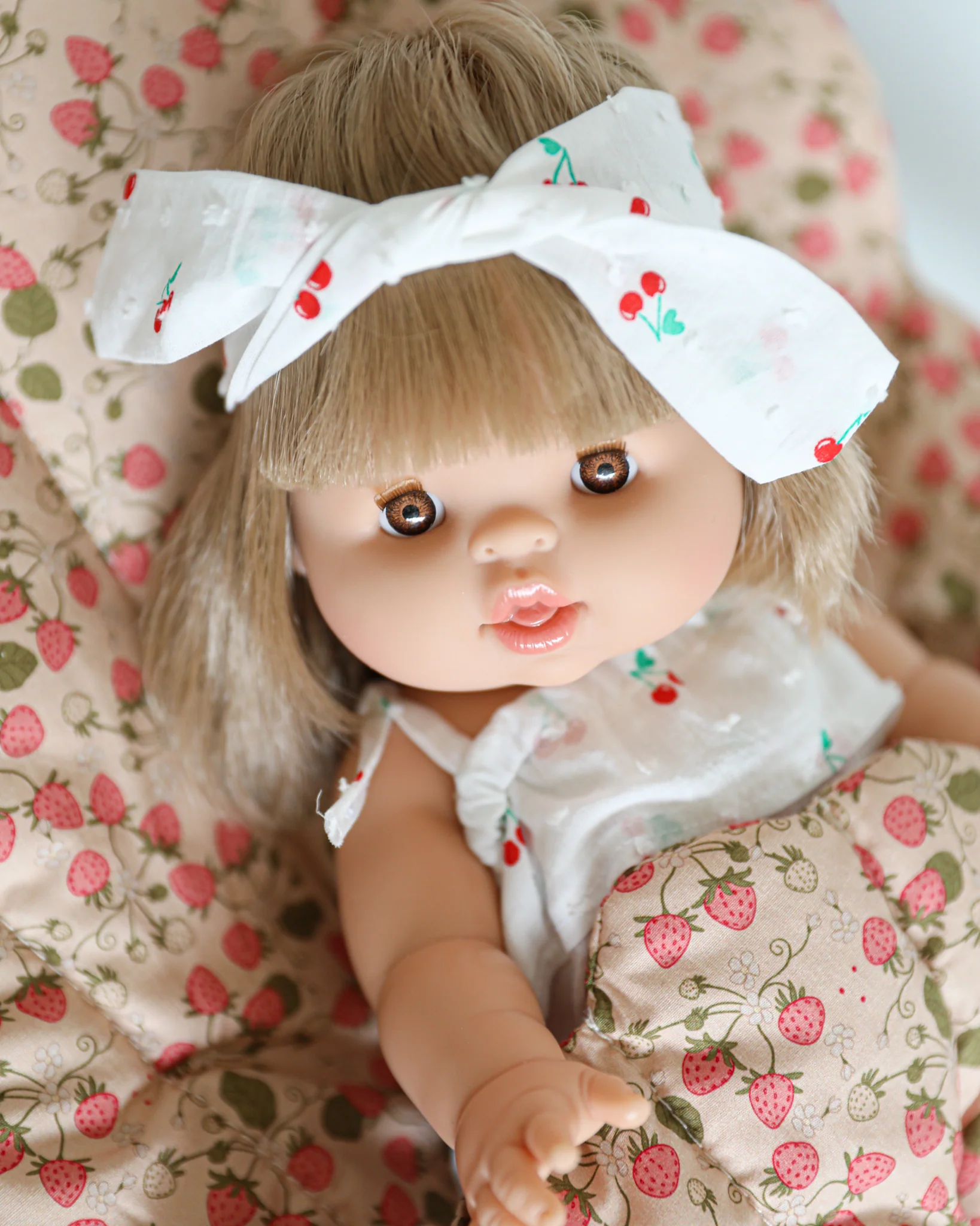 Baby Doll Bouncer - Strawberry Fields - Image 3