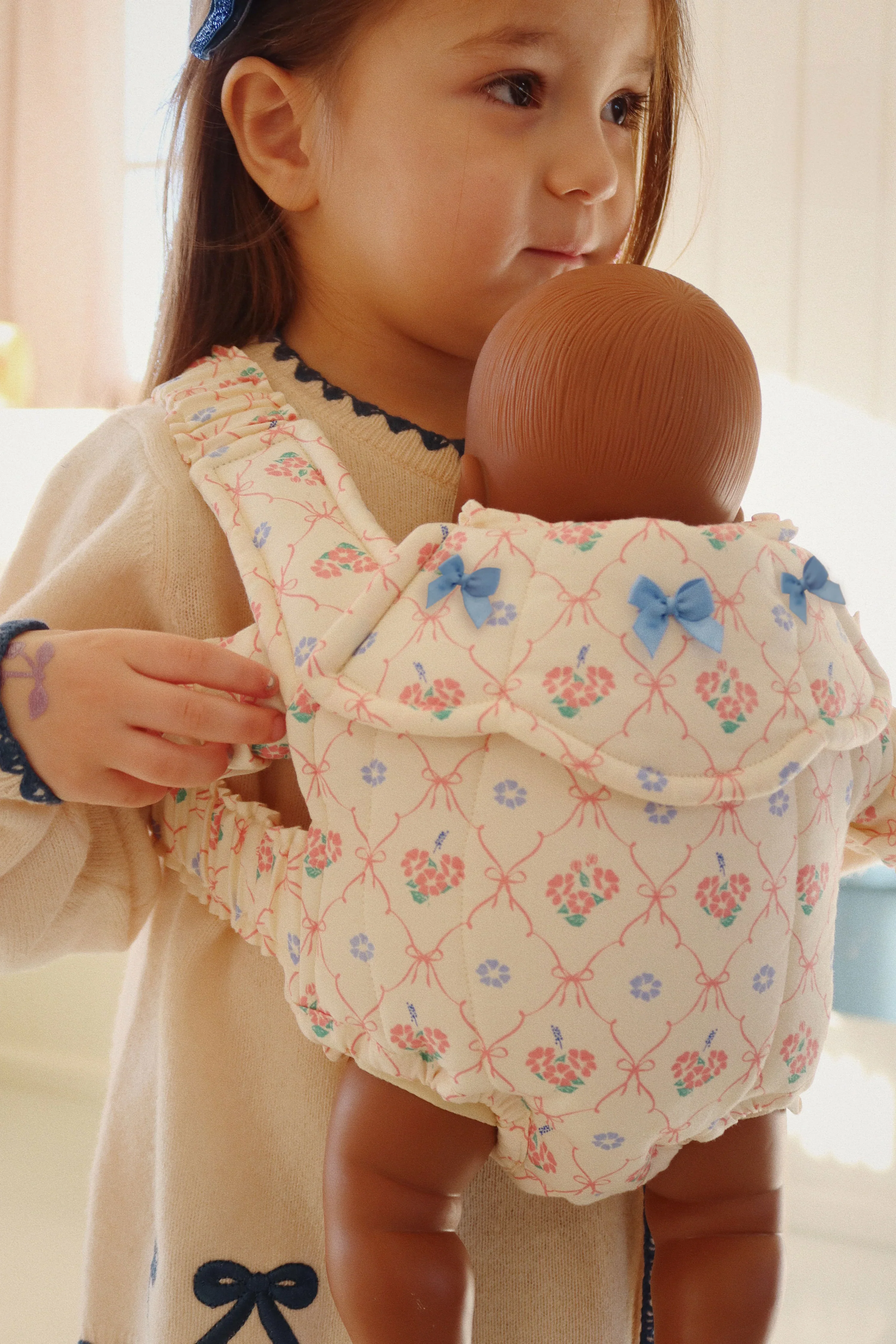 Baby Doll Carrier - Fleur Decor - Image 4