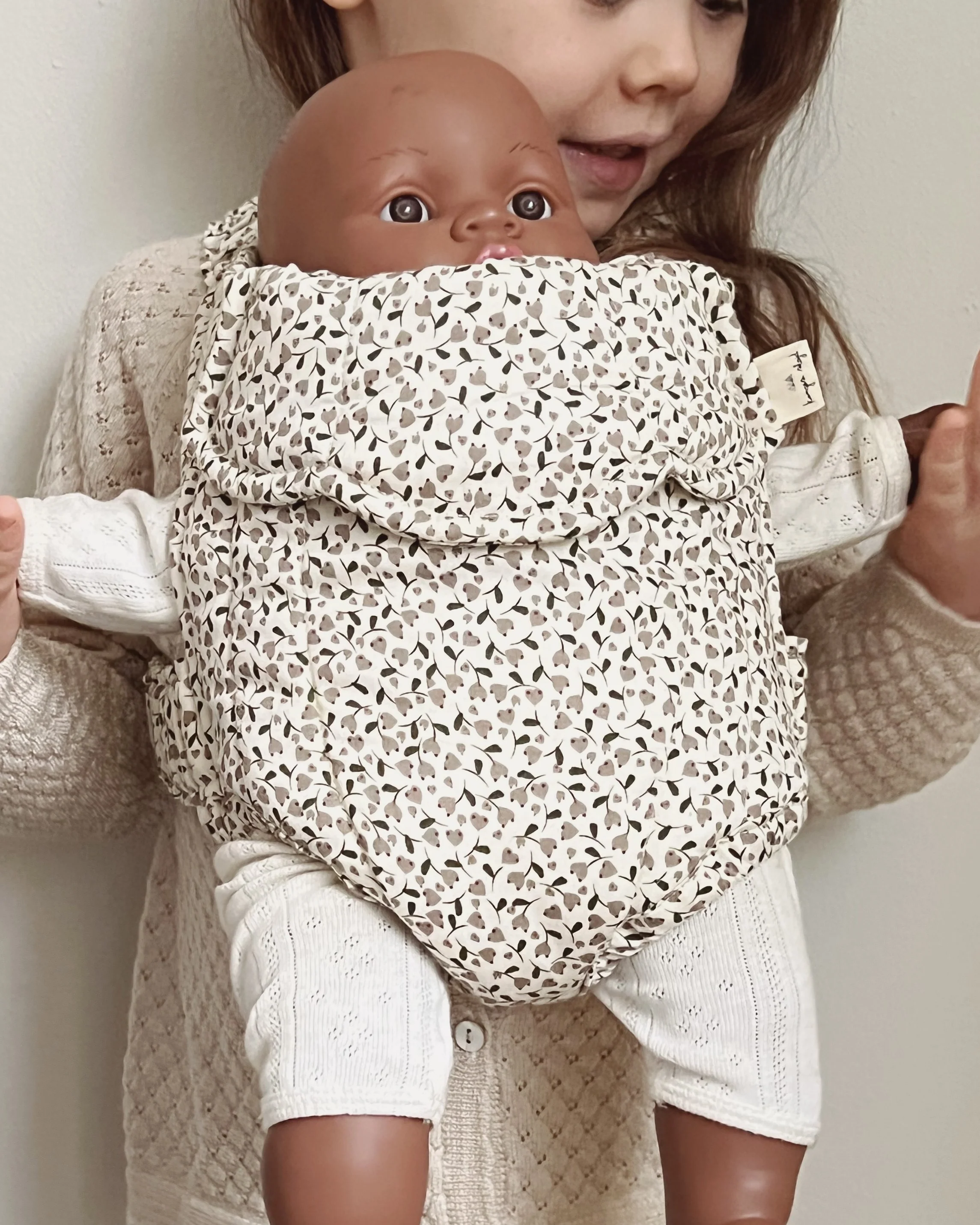 Baby Doll Carrier - Milk Tank Beige - Image 3