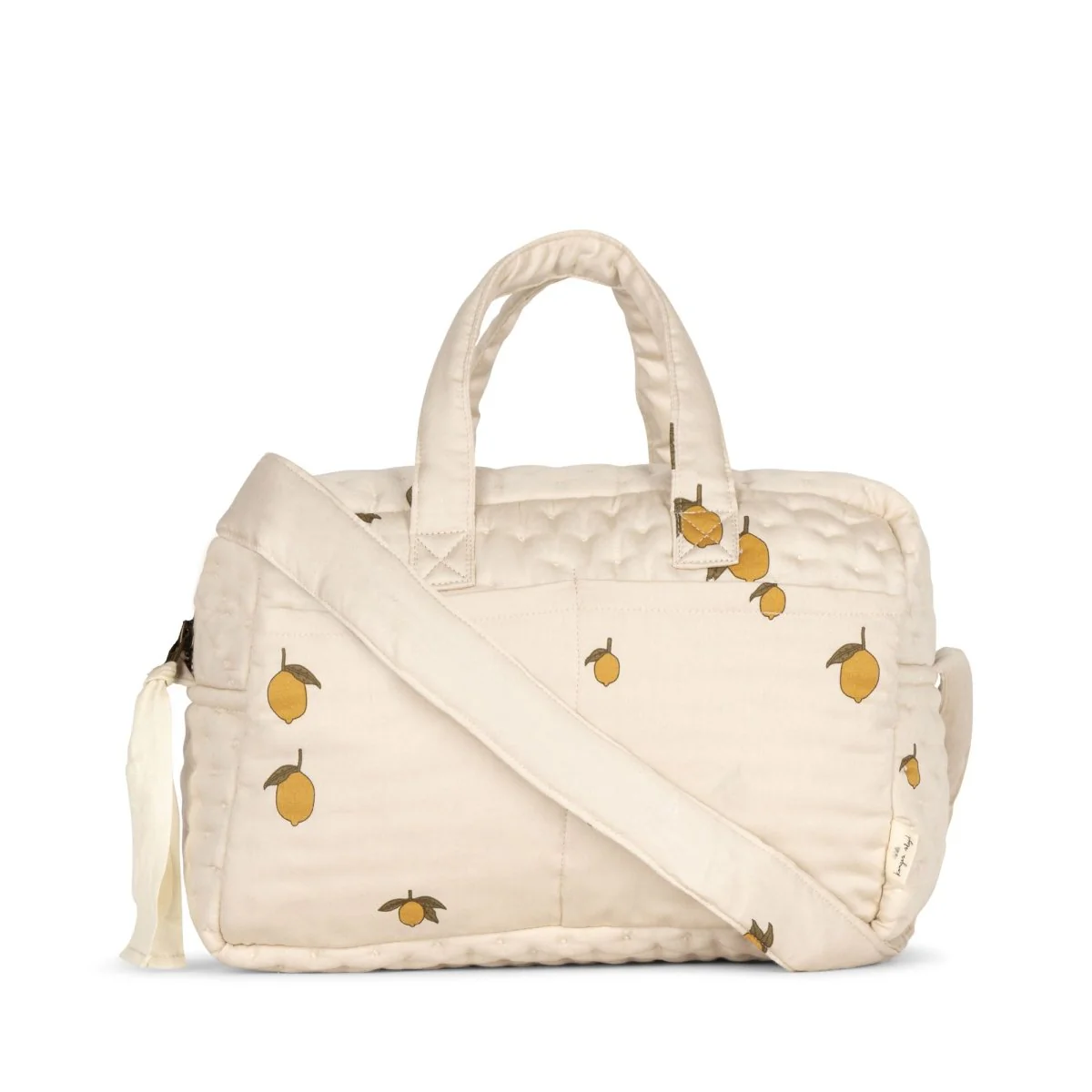 Konges Sloejd | Baby Doll Diaper Bag - Lemon - Image 5