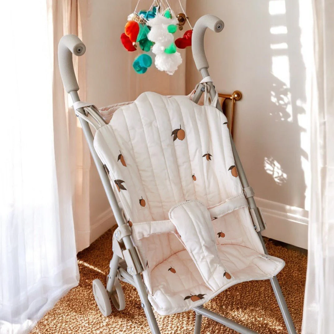 Konges Sloejd | Baby Doll Stroller - Lemon - Image 3