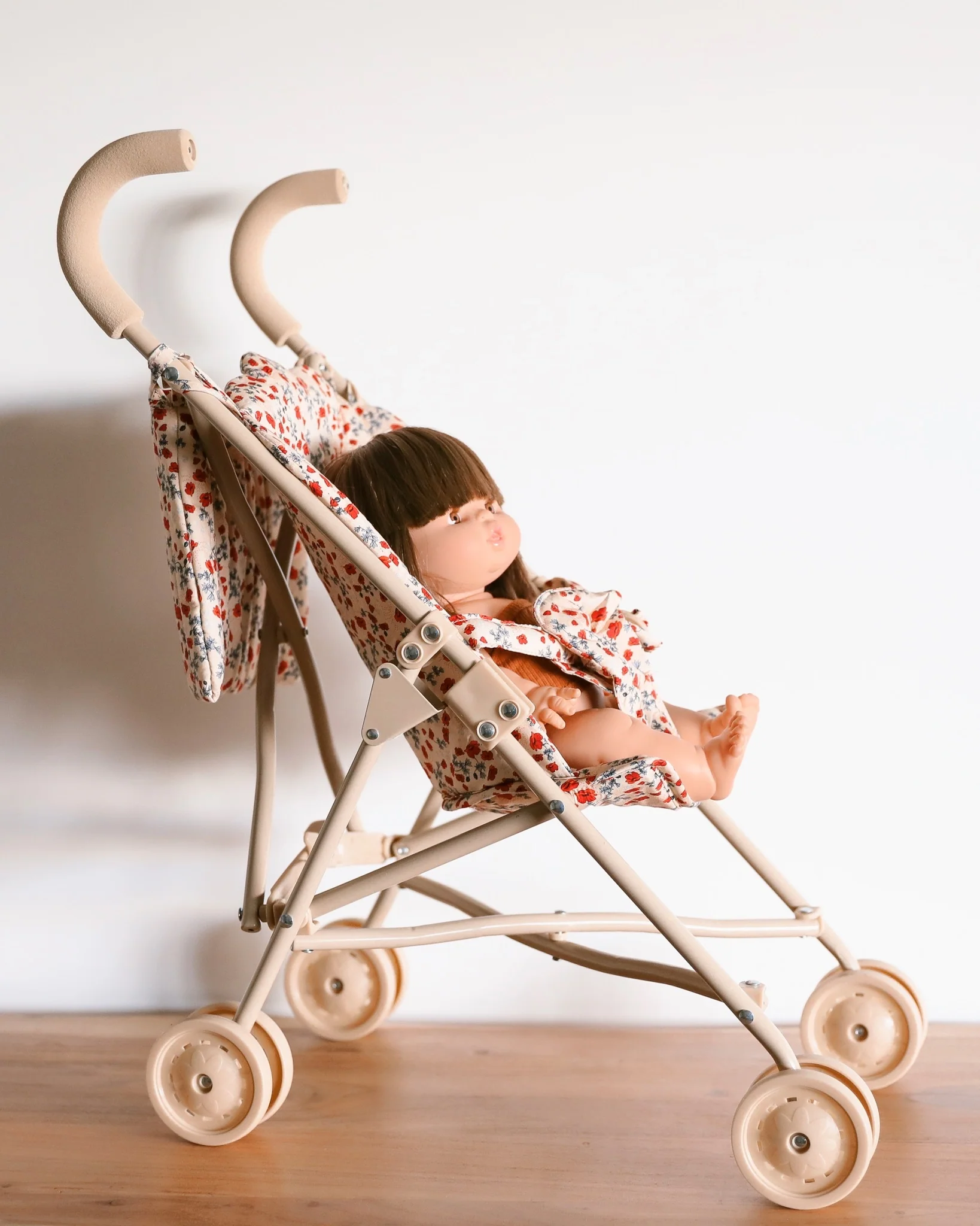 Baby Doll Stroller - Poppy Flowers - Image 2