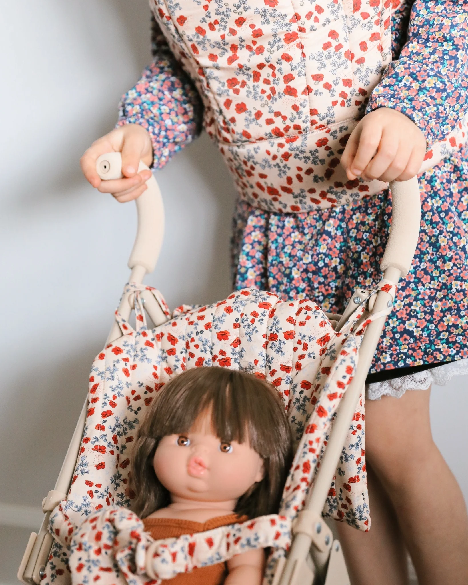 Baby Doll Stroller - Poppy Flowers - Image 7