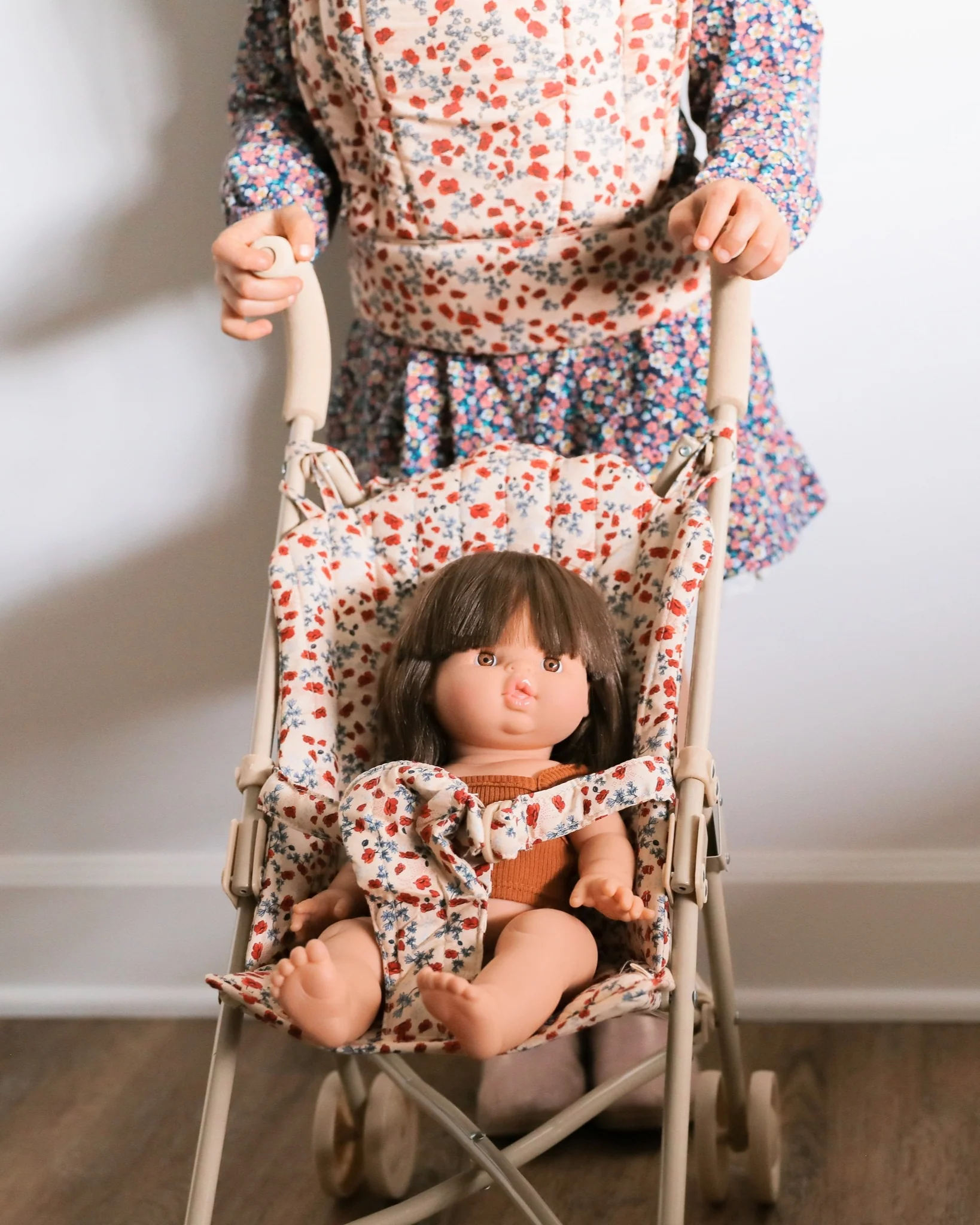 Baby Doll Stroller - Poppy Flowers - Image 9