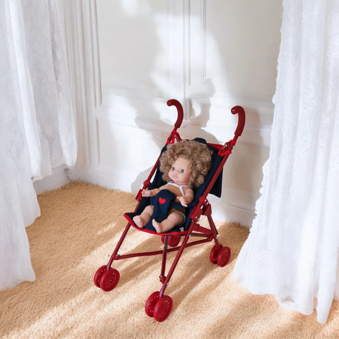 Konges Sloejd | Baby Doll Stroller - Total Eclipse - Image 3
