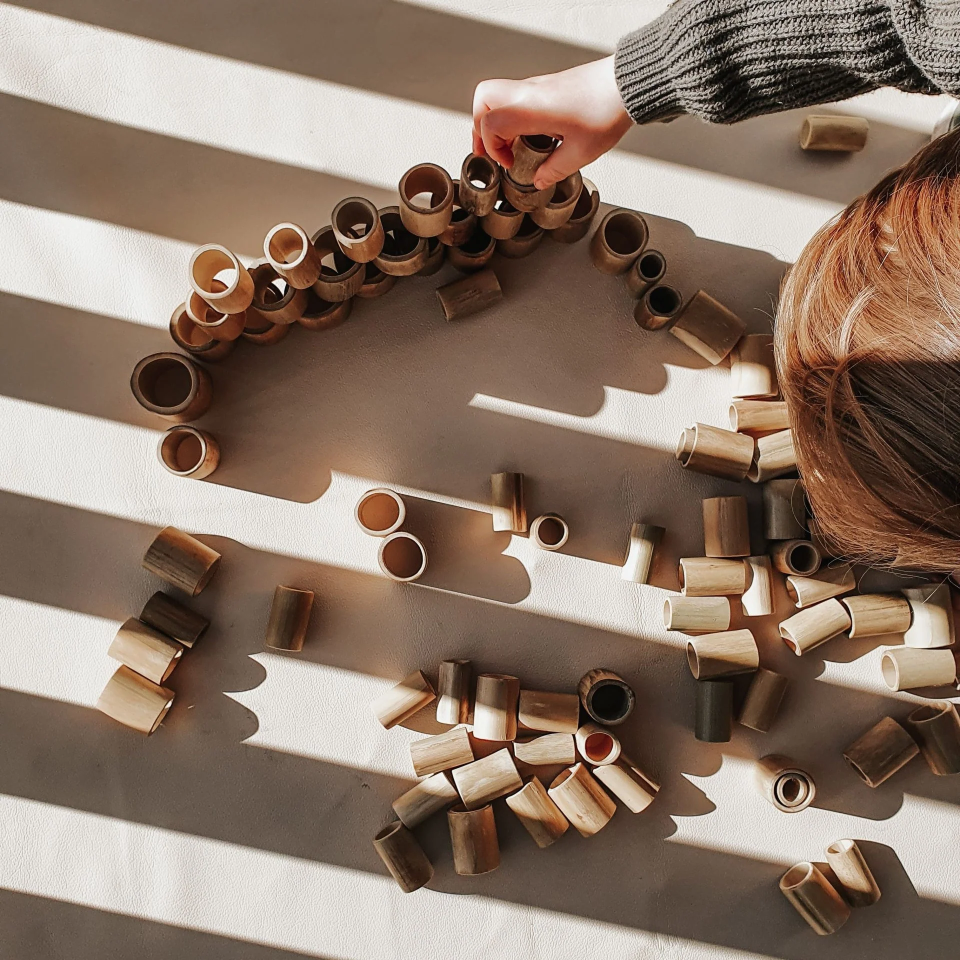 Bamboo Balancing Play Set (100 pieces) - Image 3