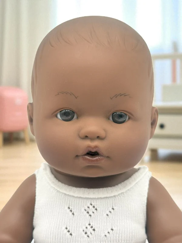 Bebenita 13" Baby Boy Doll - Cairo | Unscented & Fully Clothed - Image 4