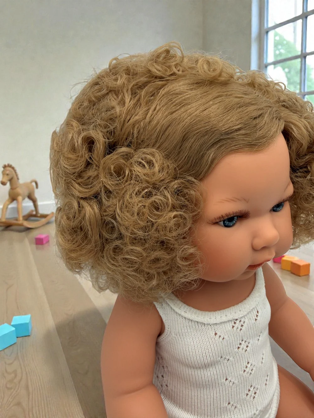 Bebenita 13" Baby Girl Doll - Florence | Unscented & Fully Clothed - Image 3