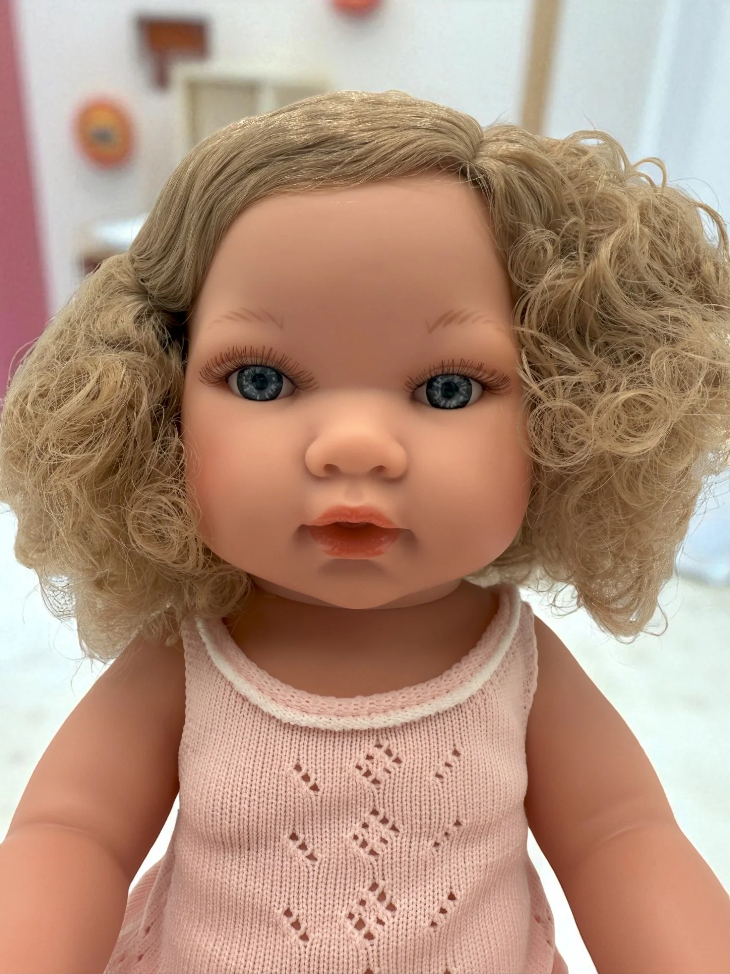 Bebenita 13" Baby Girl Doll - Florence | Unscented & Fully Clothed - Image 5