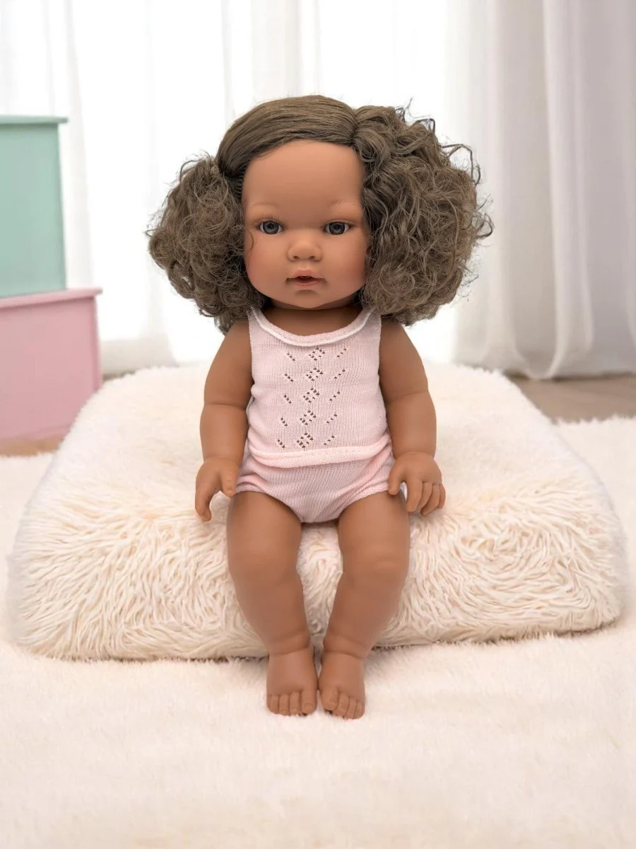 Bebenita 13" Baby Girl Doll - Havana | Unscented & Fully Clothed - Image 3