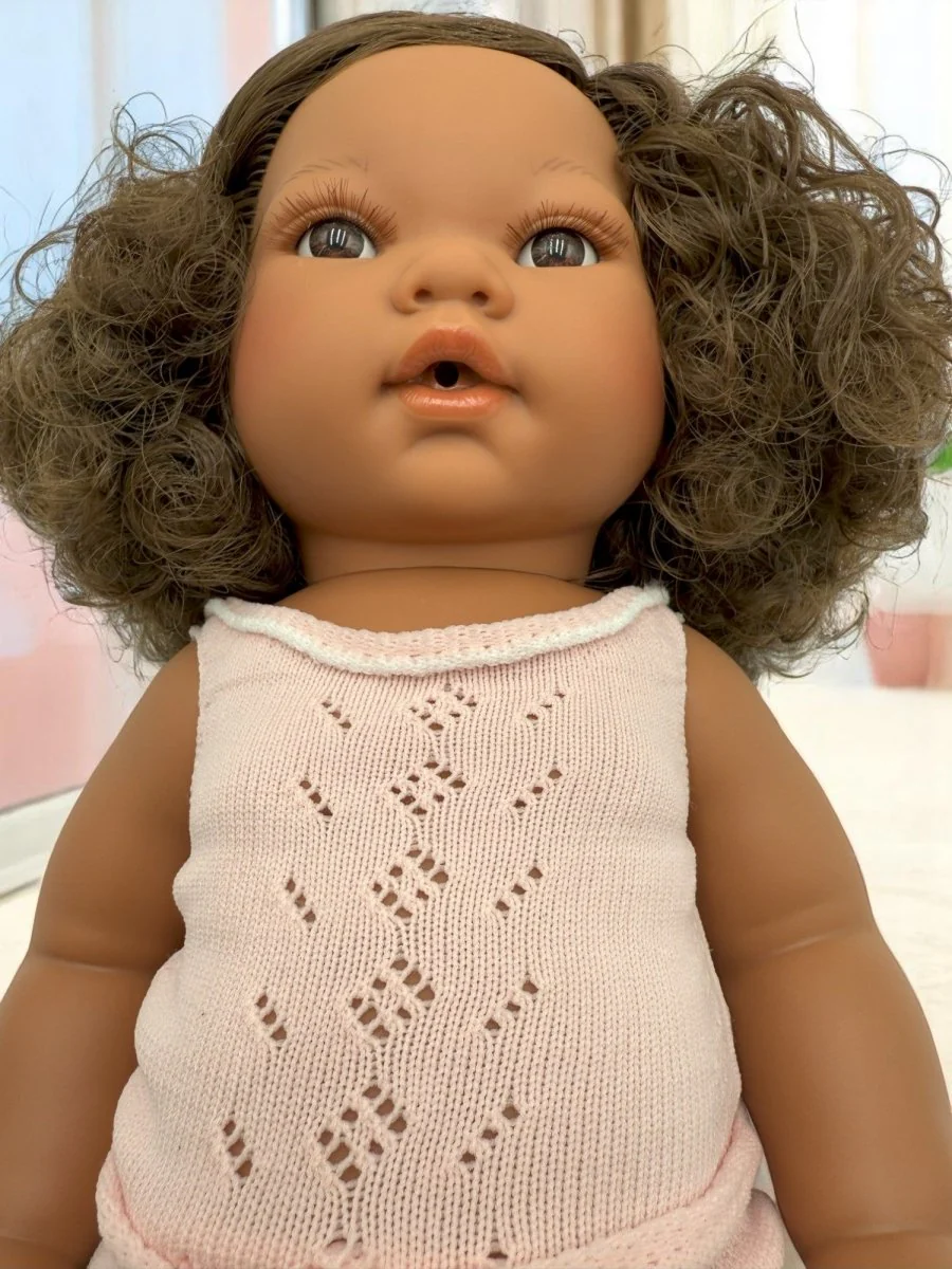 Bebenita 13" Baby Girl Doll - Havana | Unscented & Fully Clothed - Image 4
