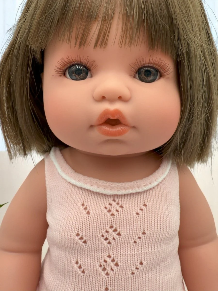Bebenita 13" Baby Girl Doll - Milan | Unscented & Fully Clothed - Image 4