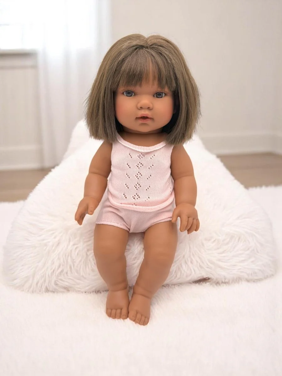 Bebenita 13" Baby Girl Doll - Savannah | Unscented & Fully Clothed - Image 3
