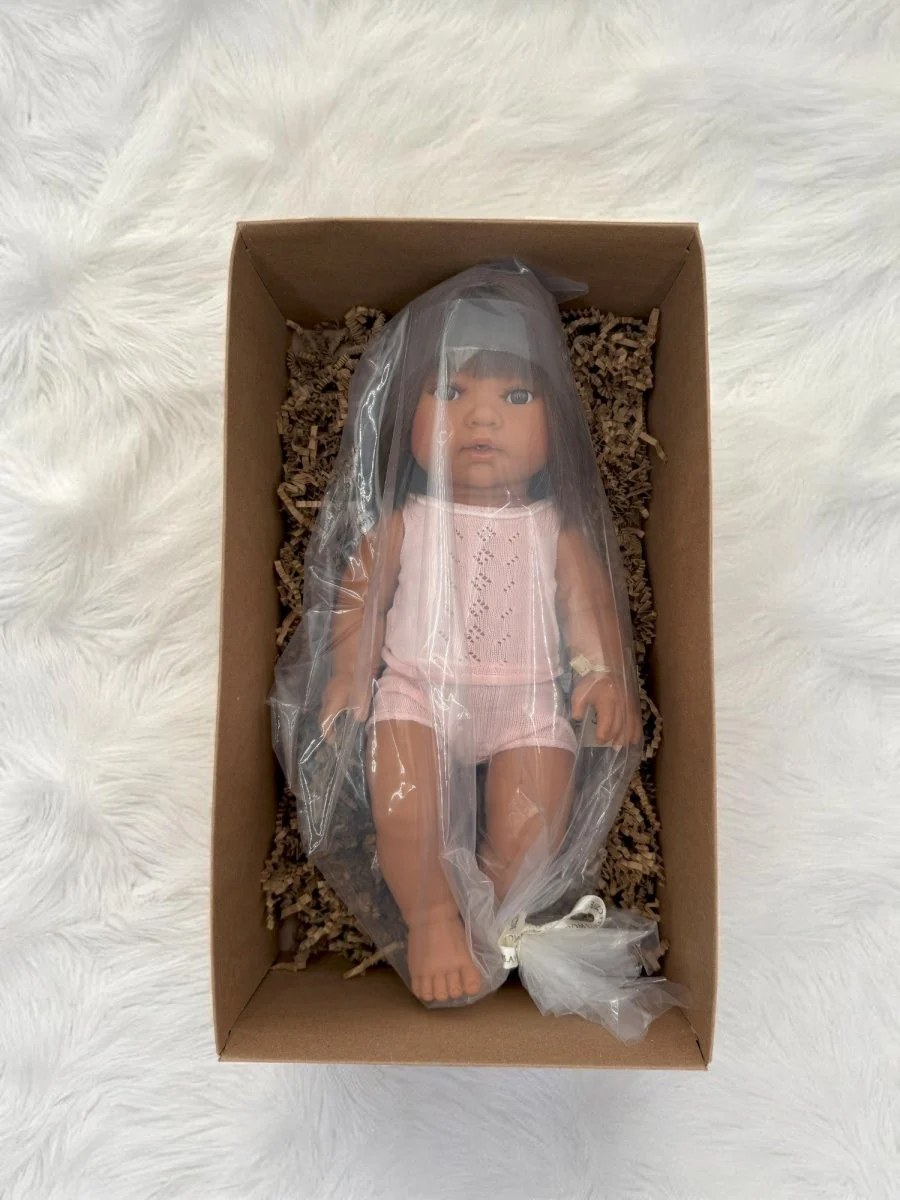 Bebenita 13" Baby Girl Doll - Savannah | Unscented & Fully Clothed - Image 6