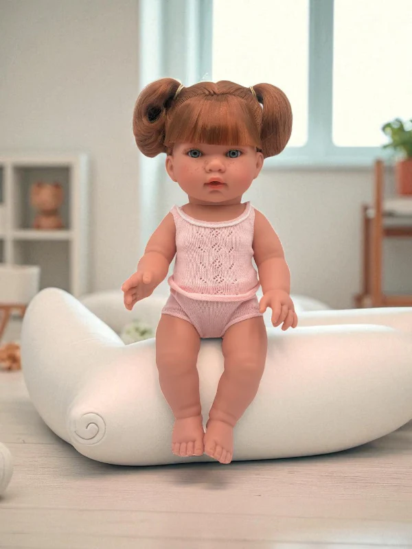 Bebenita 13" Baby Girl Doll - Sydney | Unscented & Fully Clothed - Image 3