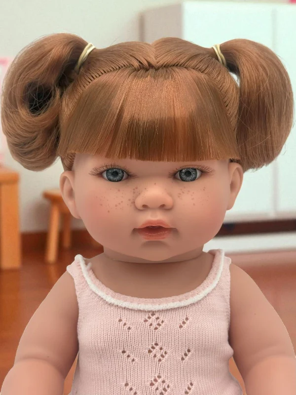 Bebenita 13" Baby Girl Doll - Sydney | Unscented & Fully Clothed - Image 4