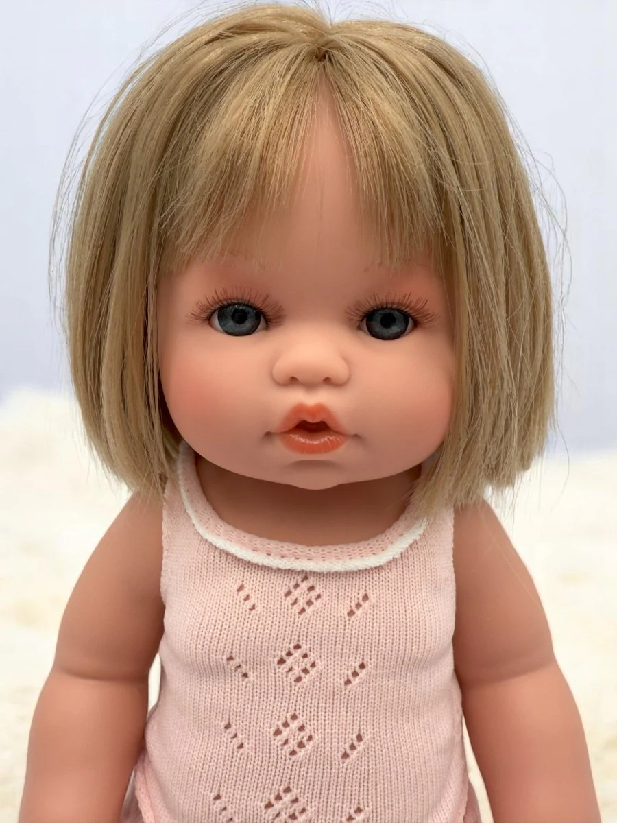 Bebenita 13" Baby Girl Doll - Vienna | Unscented & Fully Clothed - Image 4
