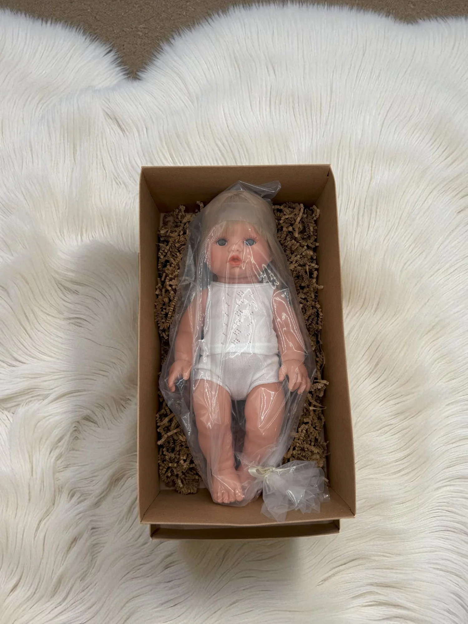 Bebenita 13" Baby Girl Doll - Vienna | Unscented & Fully Clothed - Image 6