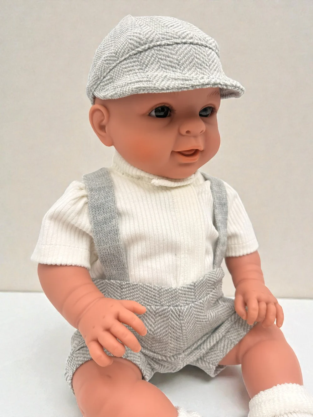 Bebenita 18" Baby Boy Doll | Unscented & Fully Clothed - Image 4
