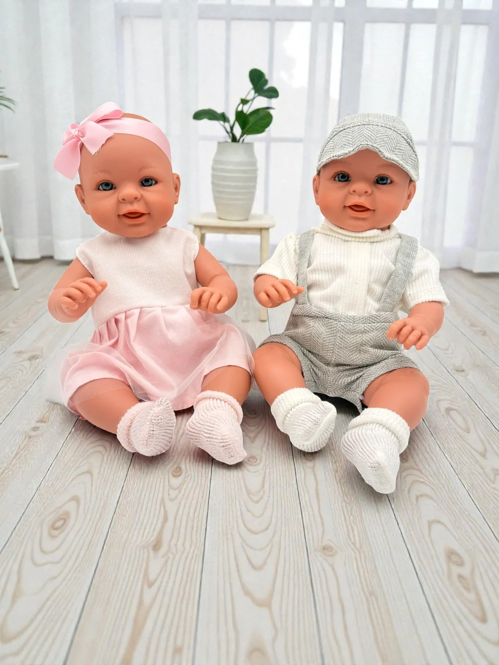 Bebenita 18" Baby Girl Doll | Unscented & Fully Clothed - Image 6