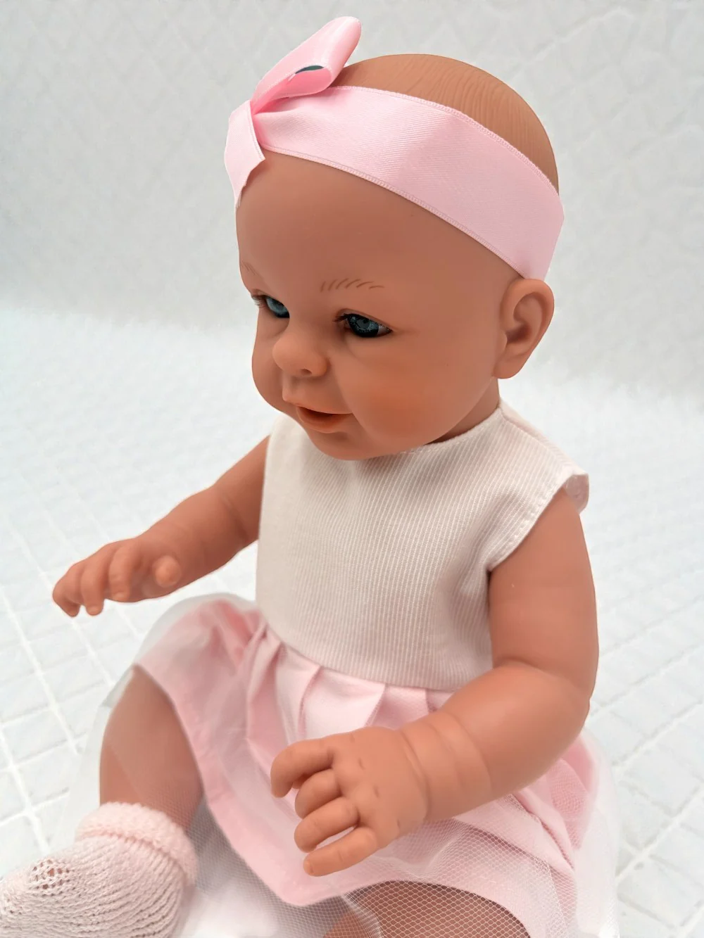 Bebenita 18" Baby Girl Doll | Unscented & Fully Clothed - Image 4