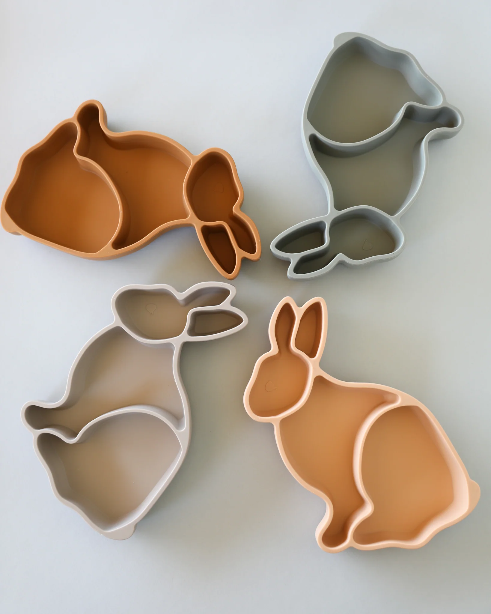 Konges Sloejd | Bunny Silicone Bowl - Caramel - Image 4