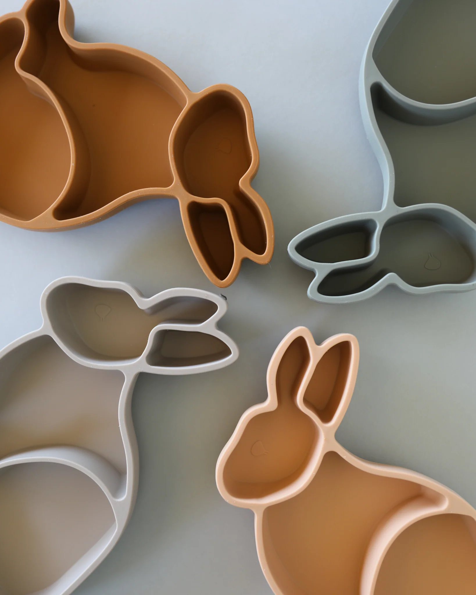 Konges Sloejd | Bunny Silicone Bowl - Caramel - Image 5