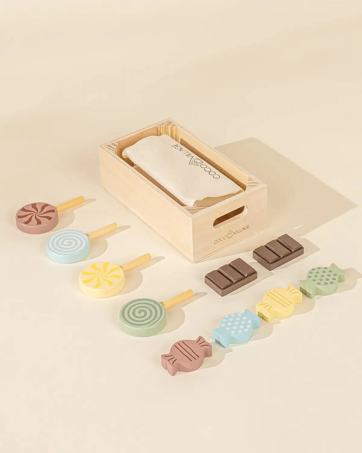 Wooden Candies Playset (10 pcs) - Image 3