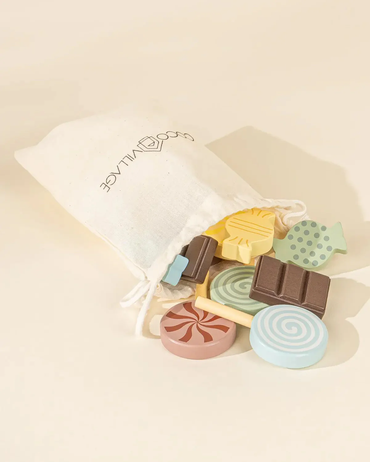 Wooden Candies Playset (10 pcs) - Image 5