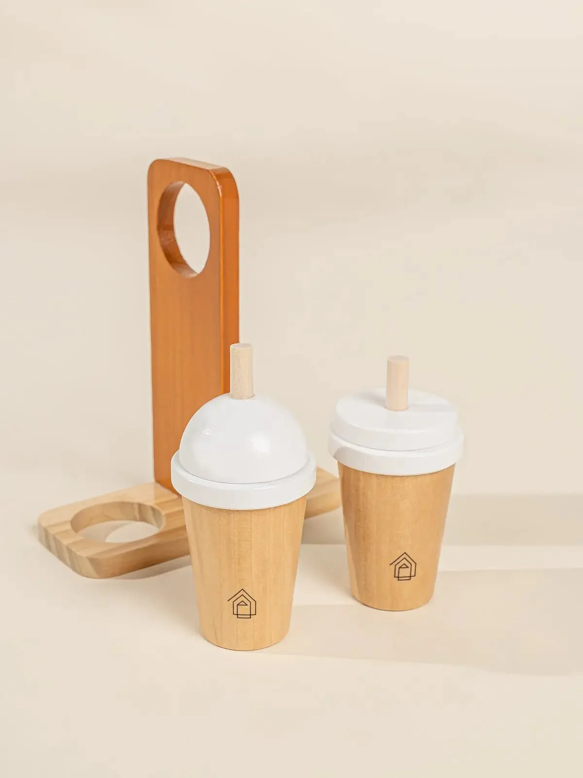 Wooden Coffee Maker Set - Image 2