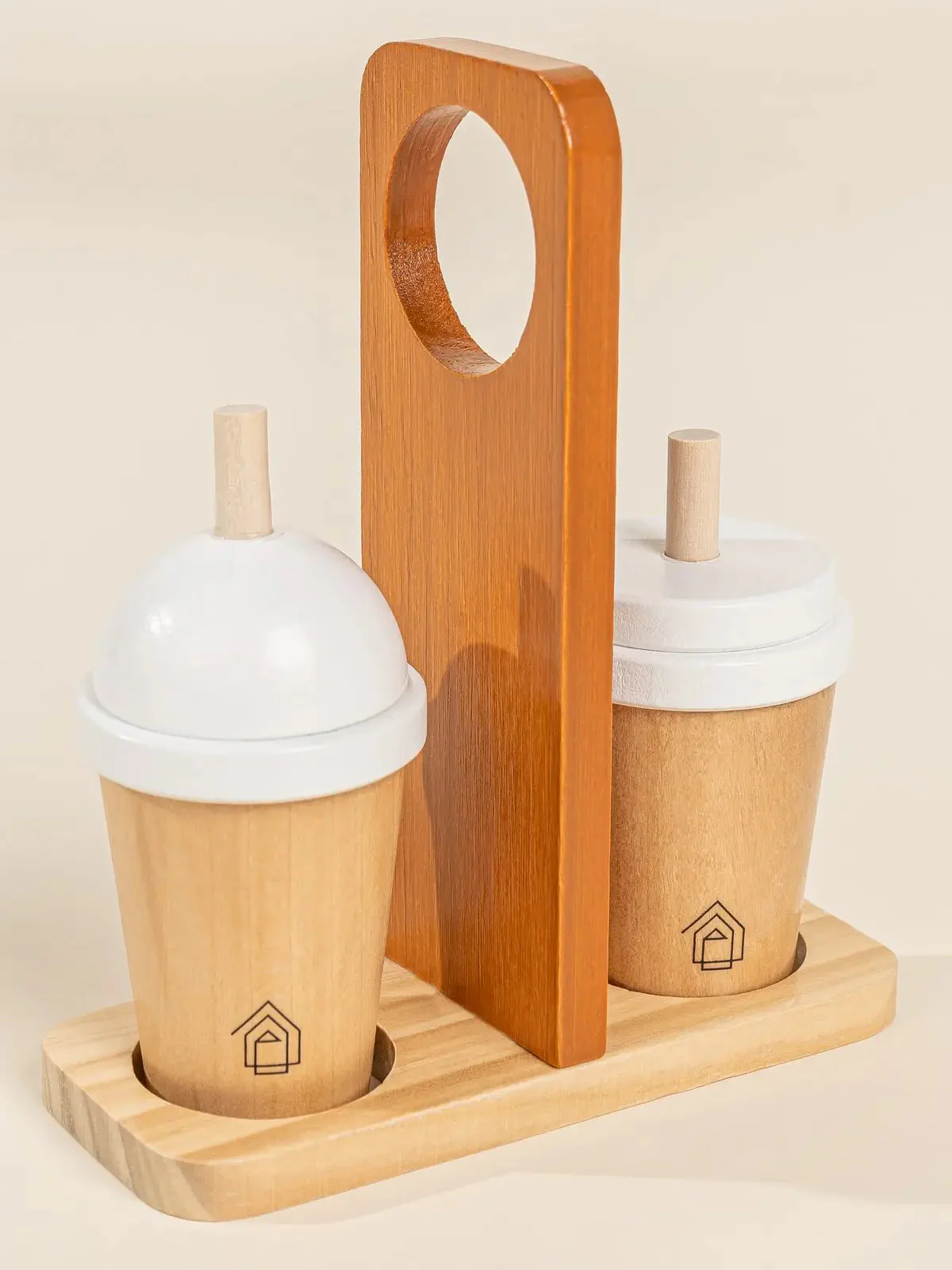 Wooden Coffee Maker Set - Image 5