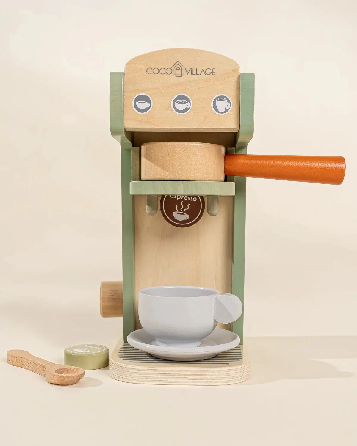 Wooden Coffee Maker Set - Image 8
