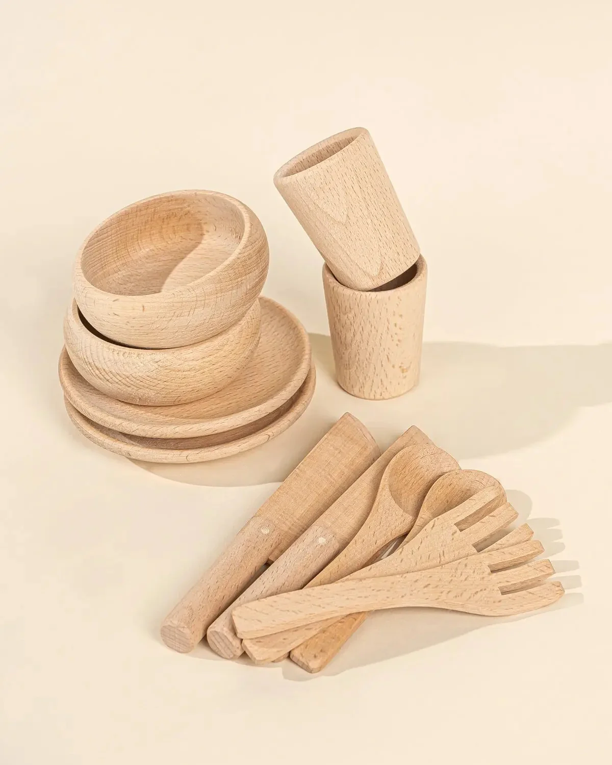 Coco Village | Wooden Dinnerware Playset - Image 2