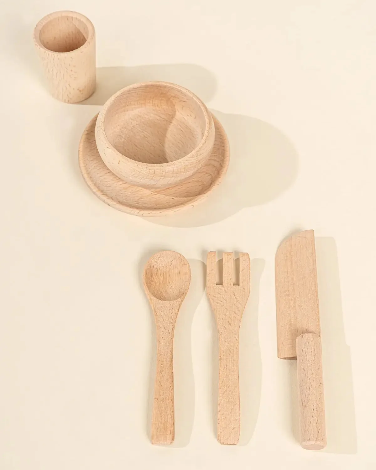 Coco Village | Wooden Dinnerware Playset - Image 4