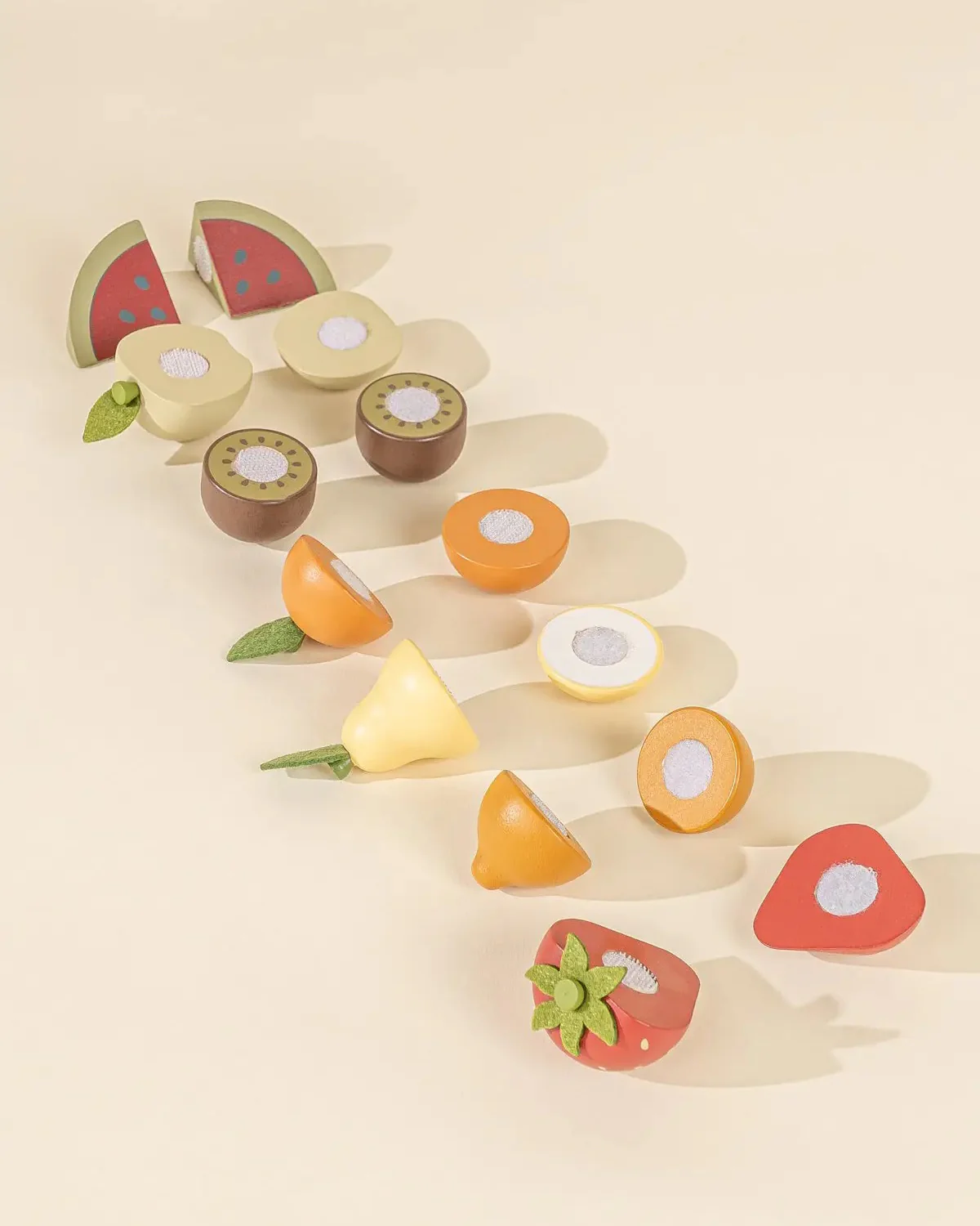 Wooden Fruits Playset - Image 4
