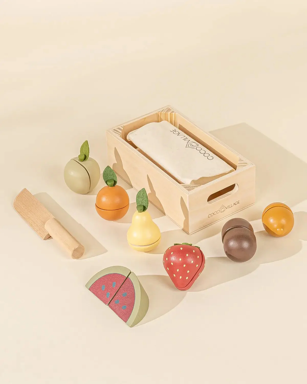 Wooden Fruits Playset - Image 6