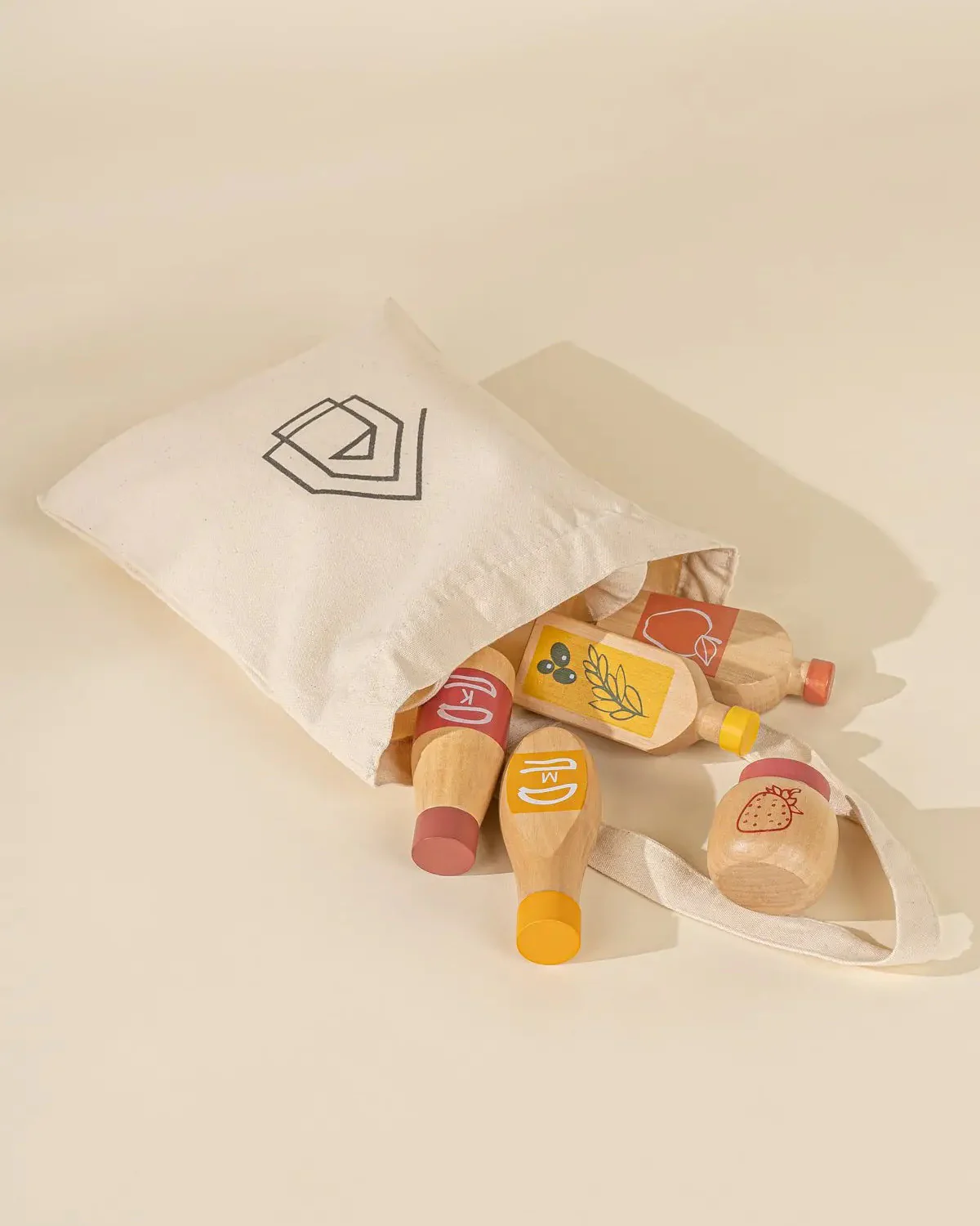 Coco Village | Wooden Grocery Playset - Condiments - Image 3