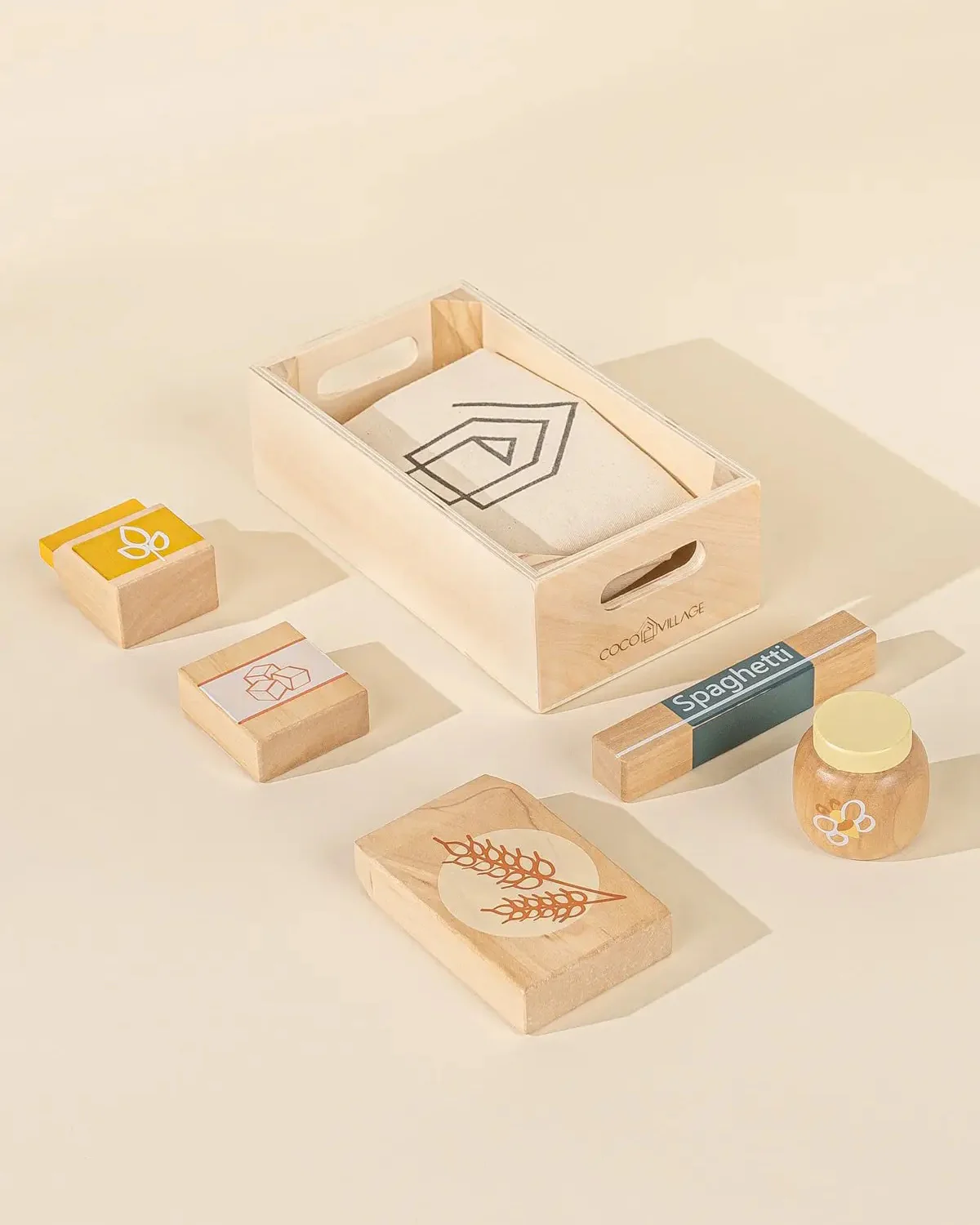 Wooden Grocery Playset - Dry Goods - Image 4