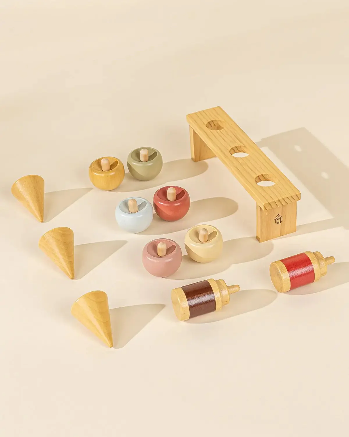 Wooden Ice Cream & Stand Playset - Image 5