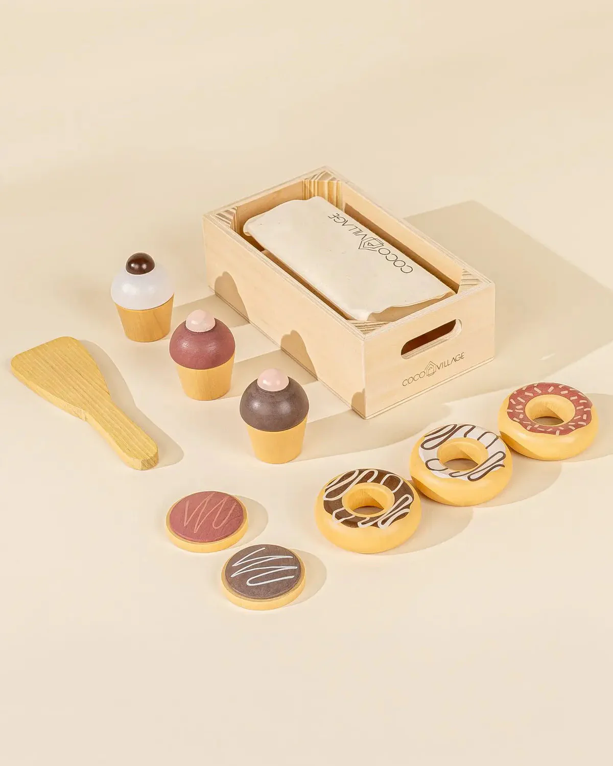 Wooden Pastries Playset - Image 5