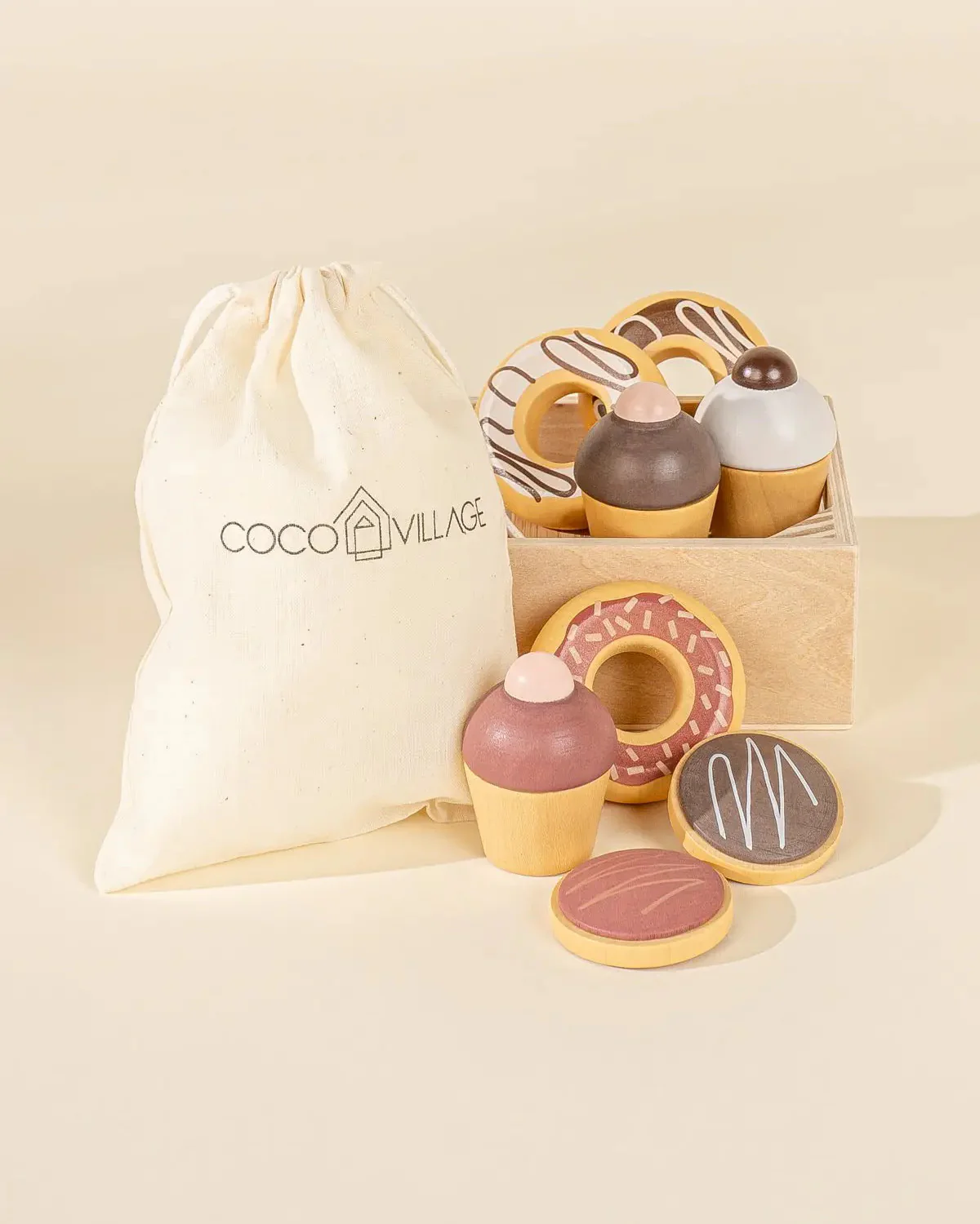 Wooden Pastries Playset - Image 6