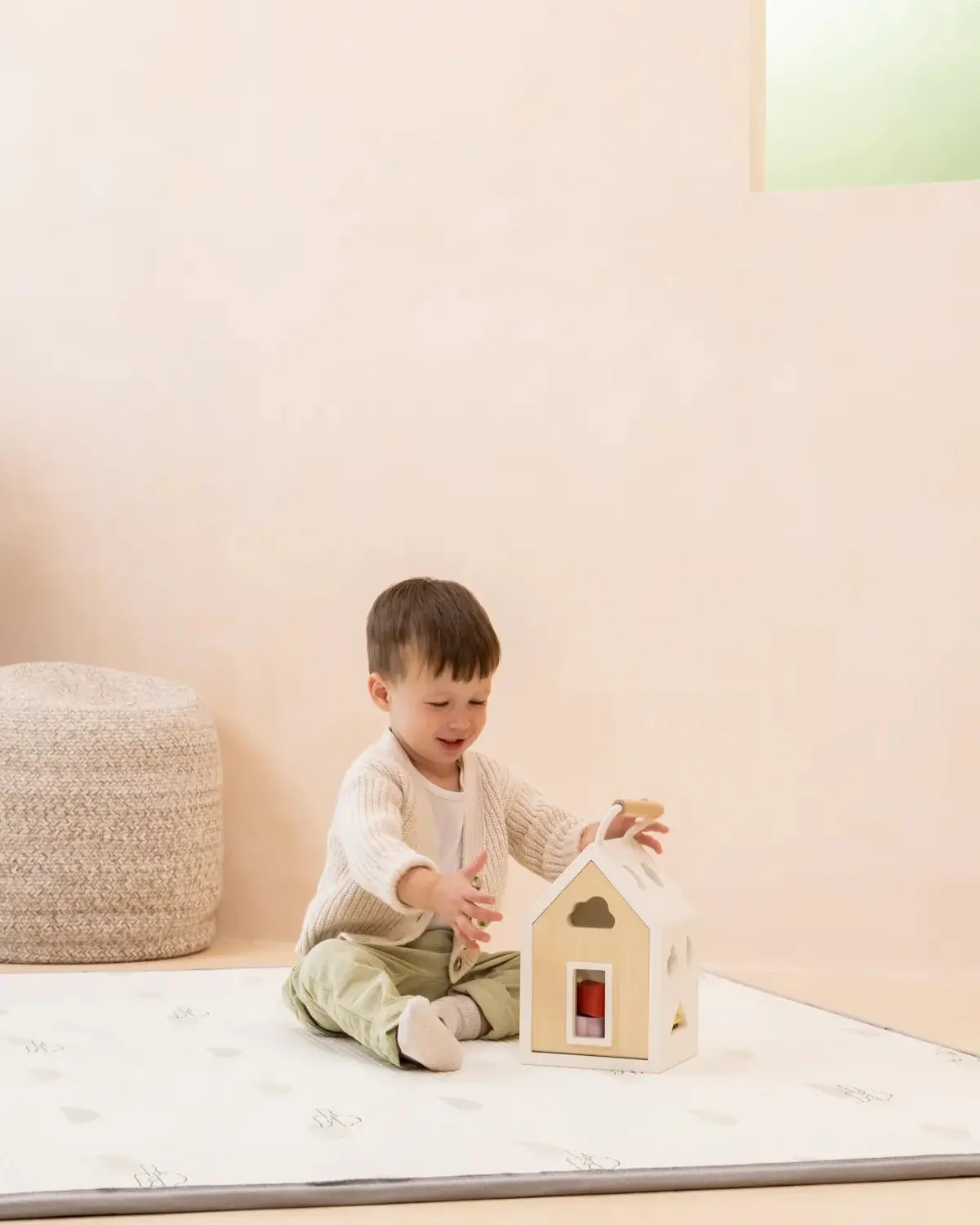 Wooden Shape Sorter House - Image 10