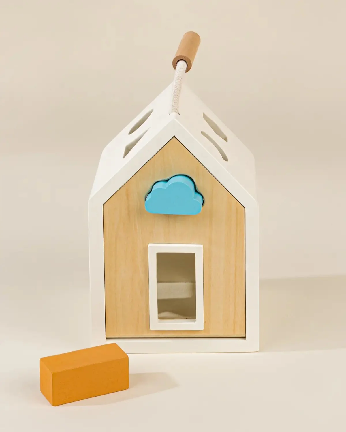 Wooden Shape Sorter House - Image 4
